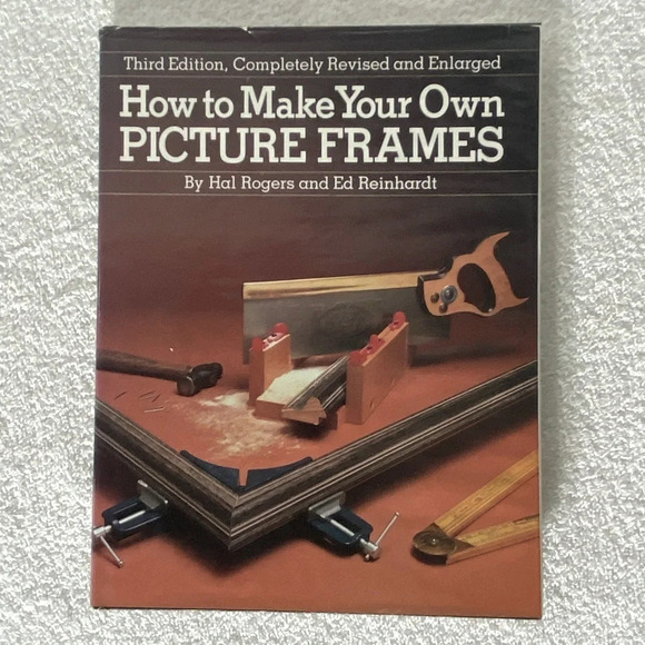 Vintage How To Make Your Own Picture Frames Hardcover  Book - Picture 1 of 14
